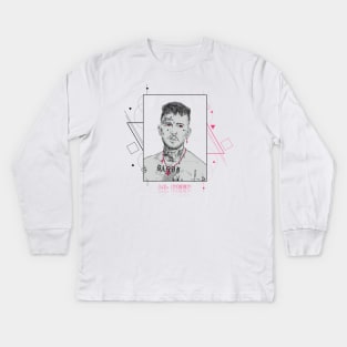 Lil Peep | sketch Kids Long Sleeve T-Shirt